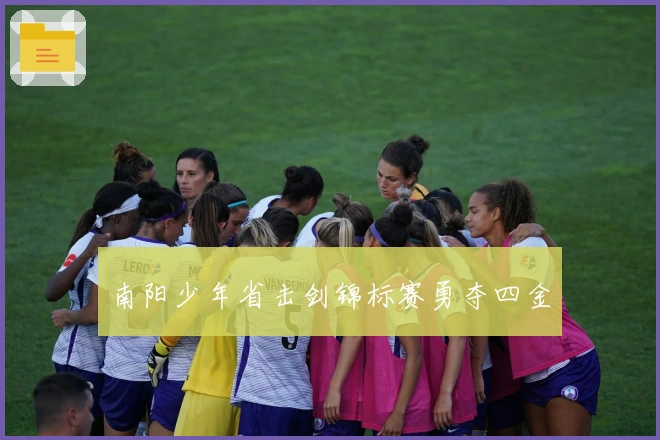 南阳少年省击剑锦标赛勇夺四金
